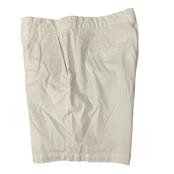 Reyn Spooner ~ Womens White Chino Shorts ~ size 14 ~ side and back pockets - Picture 4 of 8